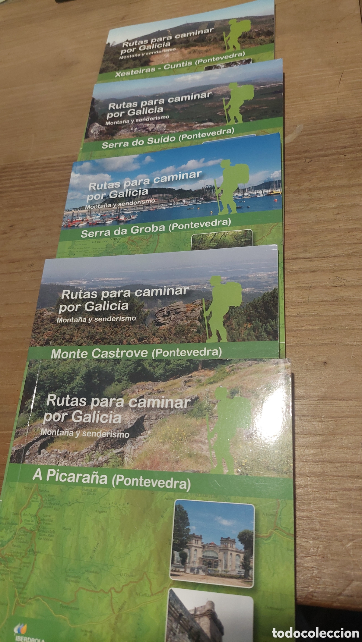 Travel Brochures: Rutas para caminar por Pontevedra edicciones nobel libros