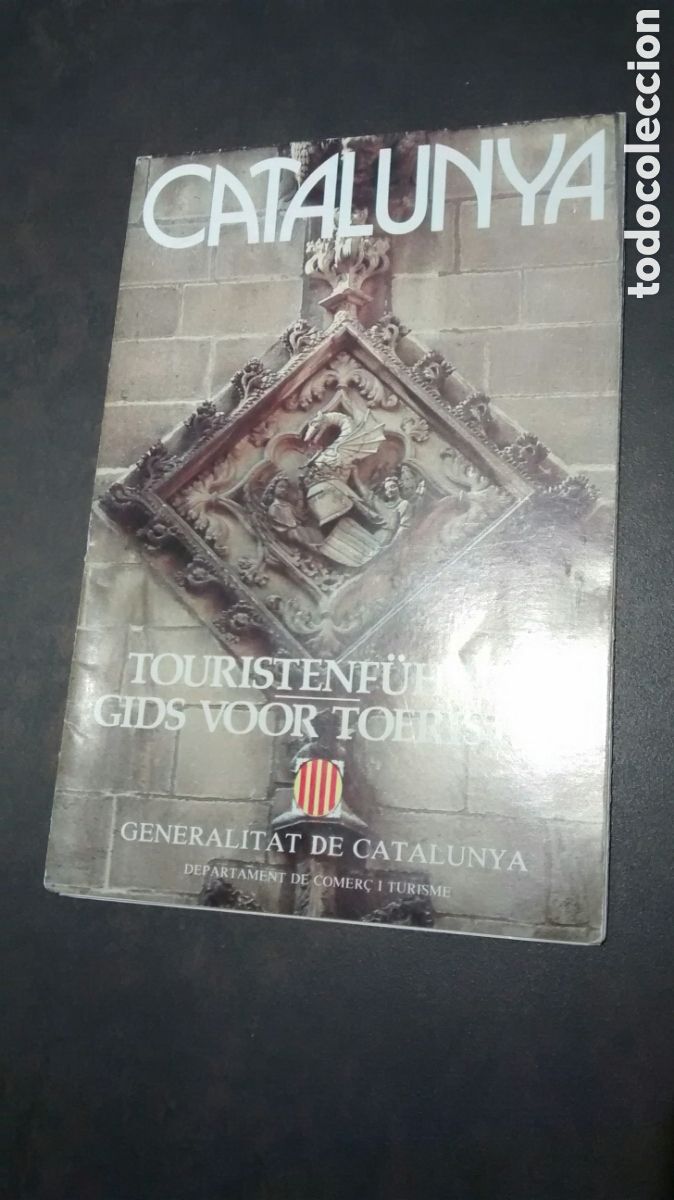 Travel Brochures: CATALUNYA. FOLLETO DESPLEGABLE EN ALEMAN.
