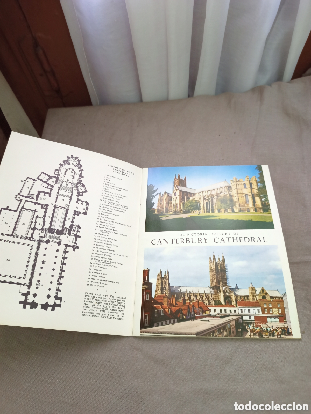 Folletos de turismo: Libro Canterbury Cathedral - Foto 2