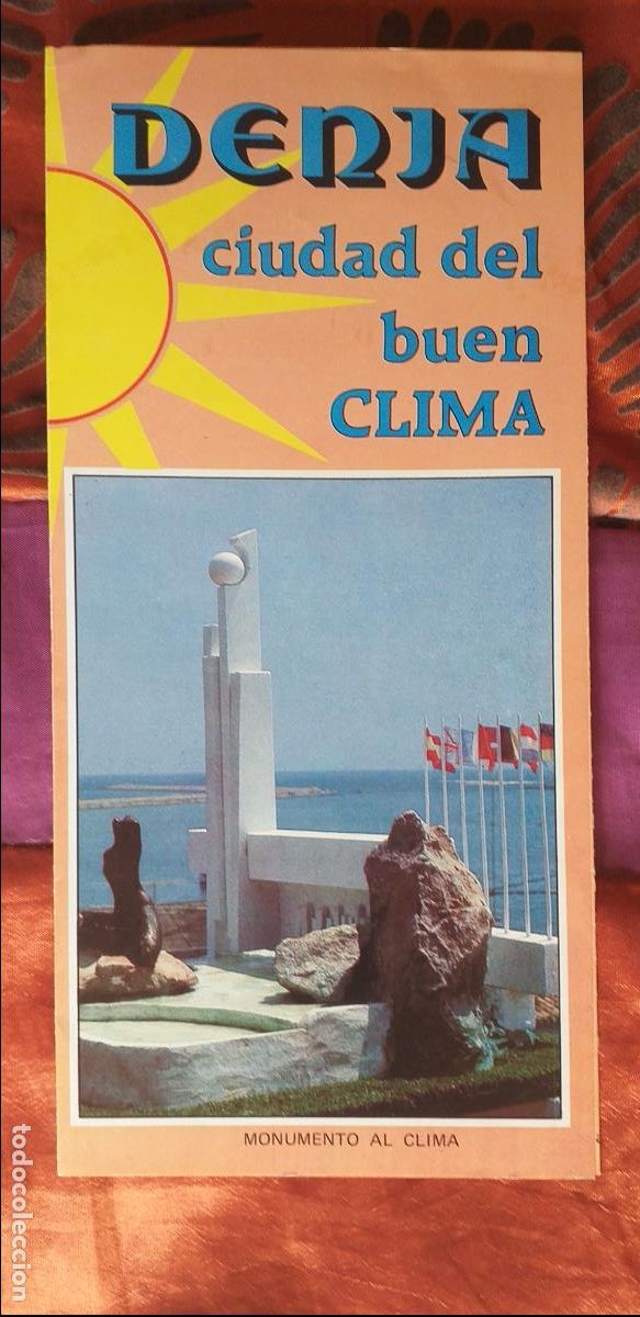 Brochures de tourisme: ALICANTE-T1-FOLLETOS DE TURISMO-DENIA-CIUDAD DEL BUEN CLIMA