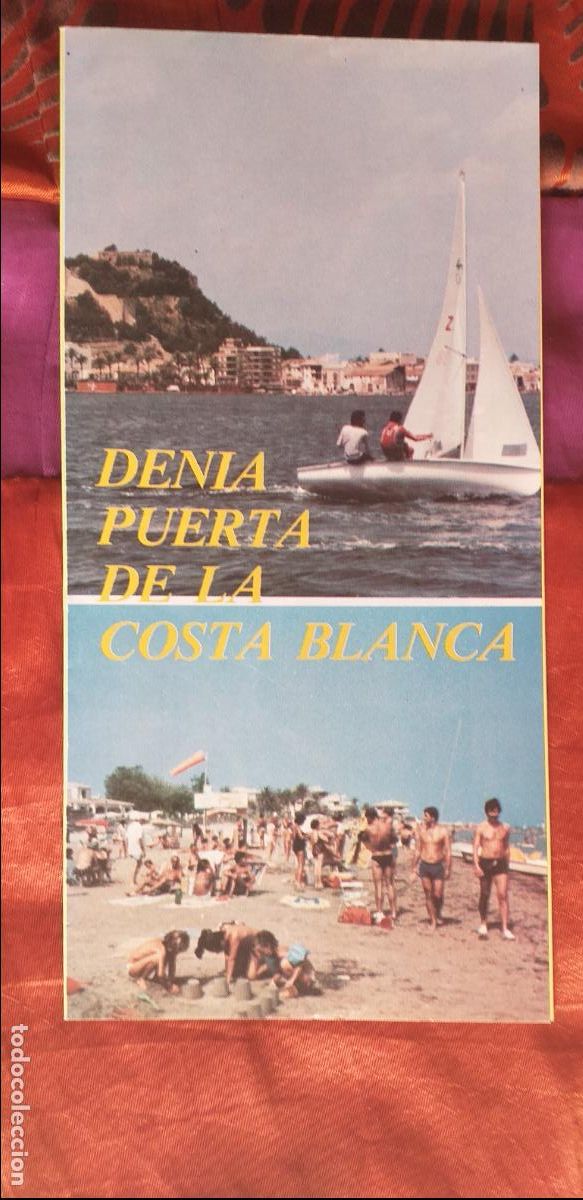 Brochures de tourisme: ALICANTE-T1-FOLLETOS DE TURISMO-COSTA BLANCA-DENIA