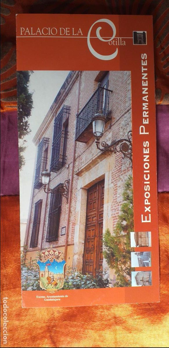 Brochures de tourisme: GUADALAJARA-T1-FOLLETOS DE TURISMO-PALACIO DE LA COTILLA