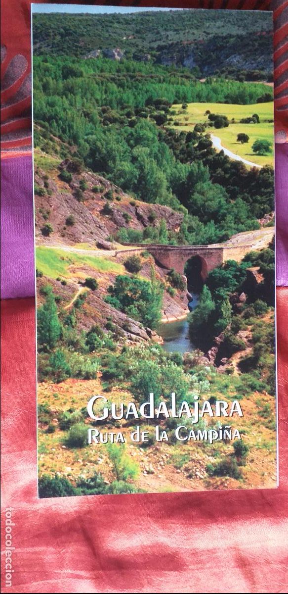 Brochures de tourisme: GUADALAJARA-T1-FOLLETOS DE TURISMO-RUTA DE LA CAMPI&Ntilde;A