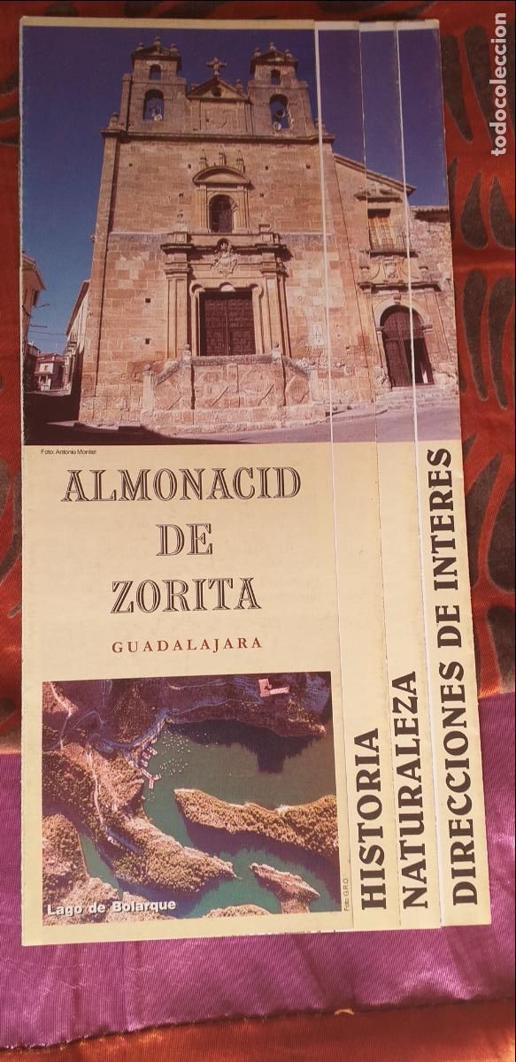 Travel Brochures: GUADALAJARA-T1-FOLLETOS DE TURISMO-ALMONACID DE ZORITA