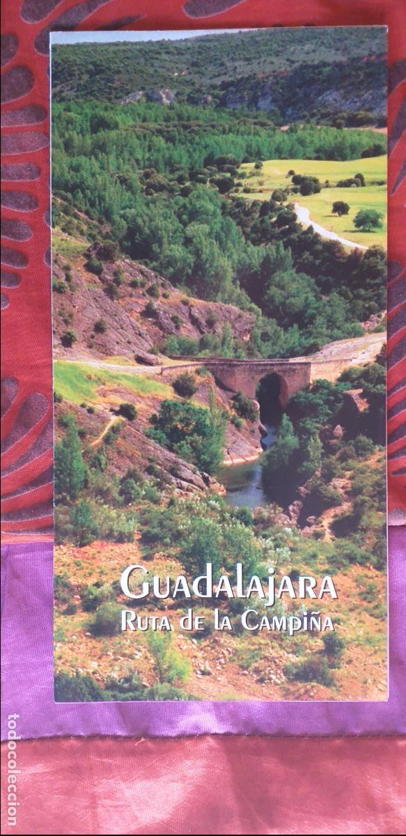Brochures de tourisme: GUADALAJARA-T1-FOLLETOS DE TURISMO-RUTA DE LA CAMPI&Ntilde;A