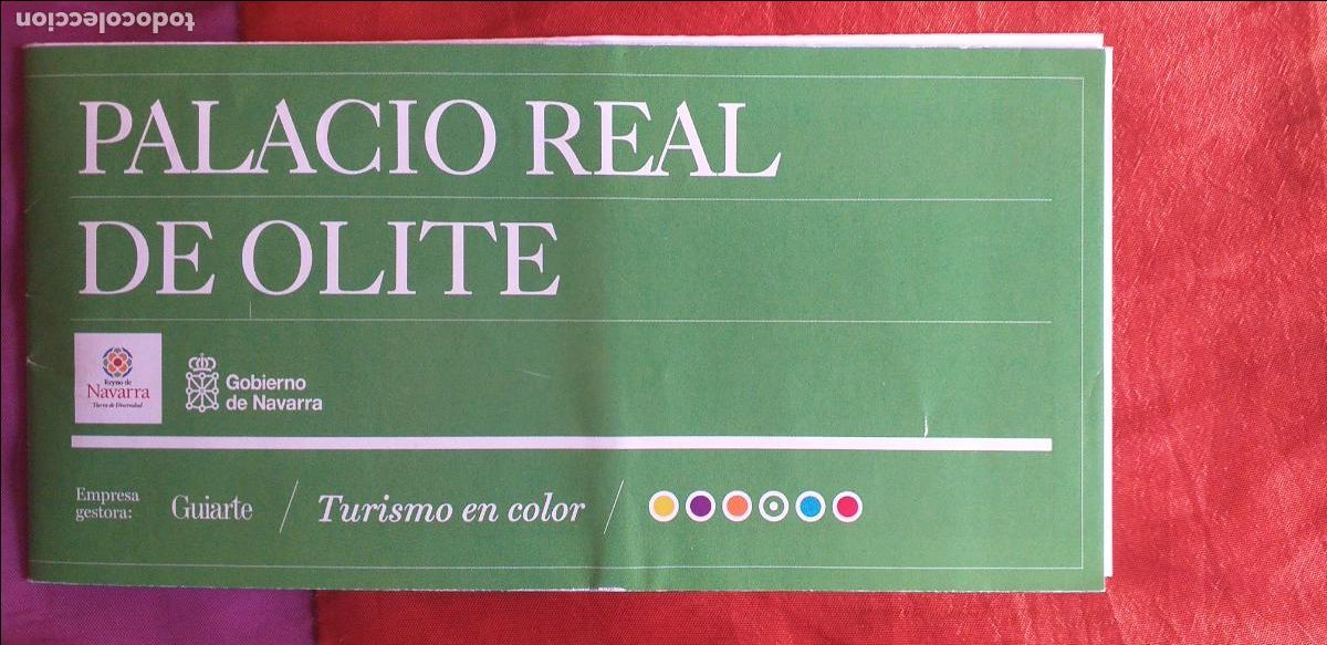 Brochures de tourisme: NAVARRA-T1-FOLLETOS DE TURISMO-PALACIO REAL DE OLITE