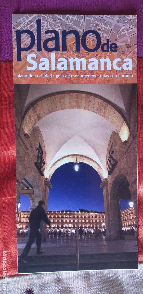 Brochures de tourisme: SALAMANCA-T1-FOLLETOS DE TURISMO-PLANO DE LA CIUDAD