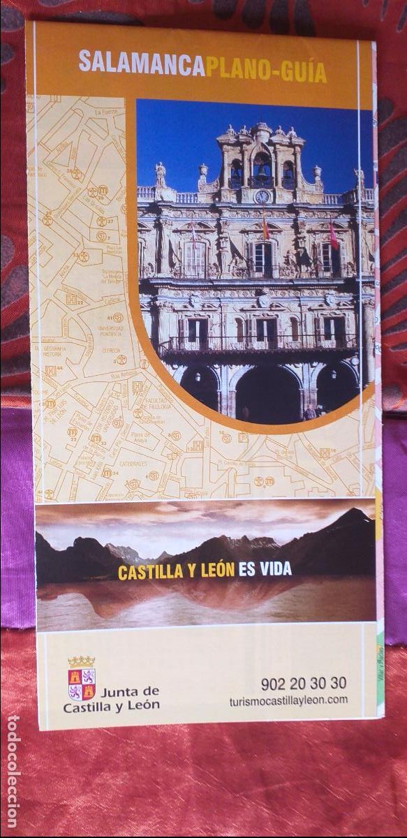 Brochures de tourisme: SALAMANCA-T1-FOLLETOS DE TURISMO-PLANO-GUIA