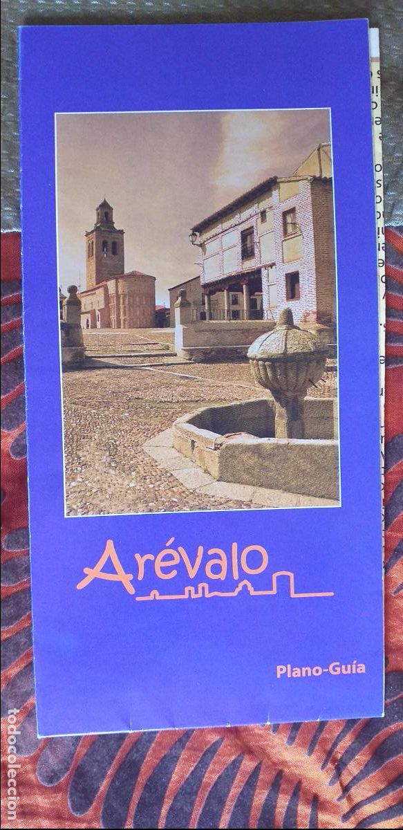 Brochures de tourisme: AVILA-T1-FOLLETOS DE TURISMO-PLANO-GUIA-AREVALO