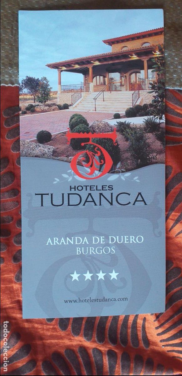 Brochures de tourisme: BURGOS-T1-FOLLETOS DE TURISMO-ARANDA DE DUERO-HOTELES TUDANCA