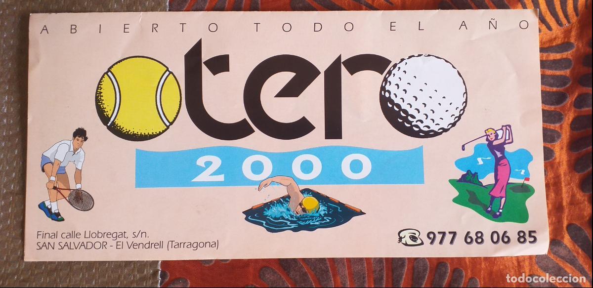Brochures de tourisme: TARRAGONA-T1-FOLLETOS DE TURISMO-SAN SALVADOR-EL VENDRELL-OTERO 2000