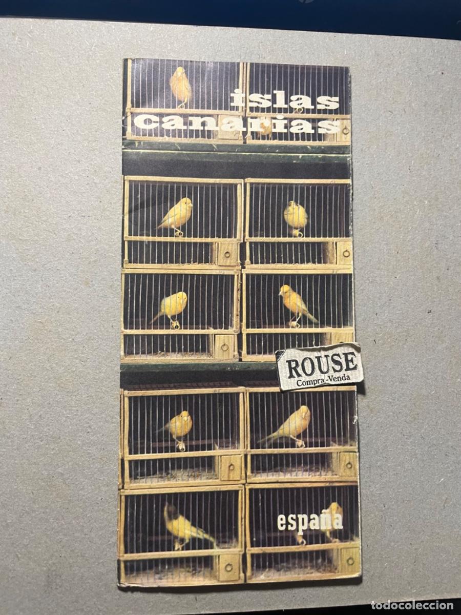 Brochures de tourisme: ANTIGUO FOLLETO TURISTICO ISLAS CANARIAS 1976 - DESPLEGABLE - 24 PAG. CERRADO 22X10 CM. ILUSTRADO