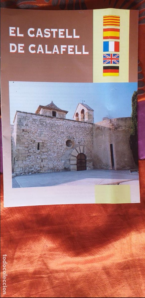 Brochures de tourisme: TARRAGONA-T1-FOLLETOS DE TURISMO-CALAFELL-EL CASTELL