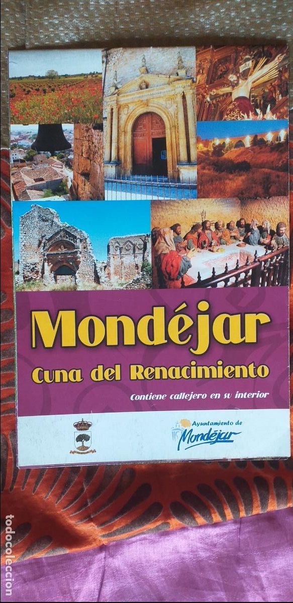 Brochures de tourisme: GUADALAJARA-T1-FOLLETOS DE TURISMO-MONDEJAR-CALLEJERO