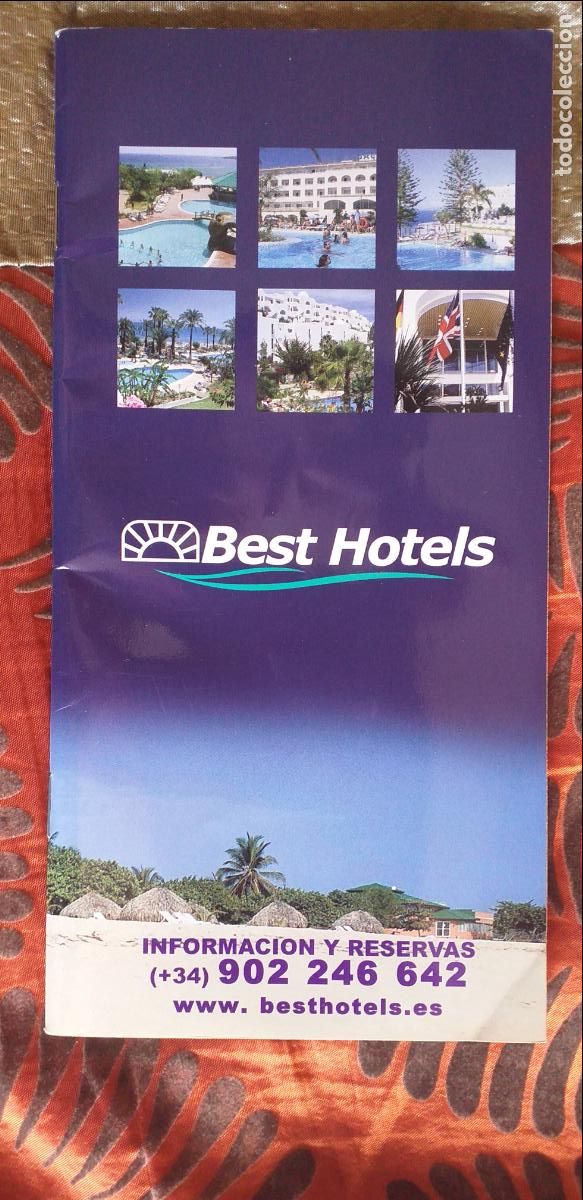 Travel Brochures: BEST HOTELS-T1-FOLLETOS DE TURISMO-SALOU-LA PINEDA-BENALMADENA-MOJACAR-PUERTO DE LA CRUZ