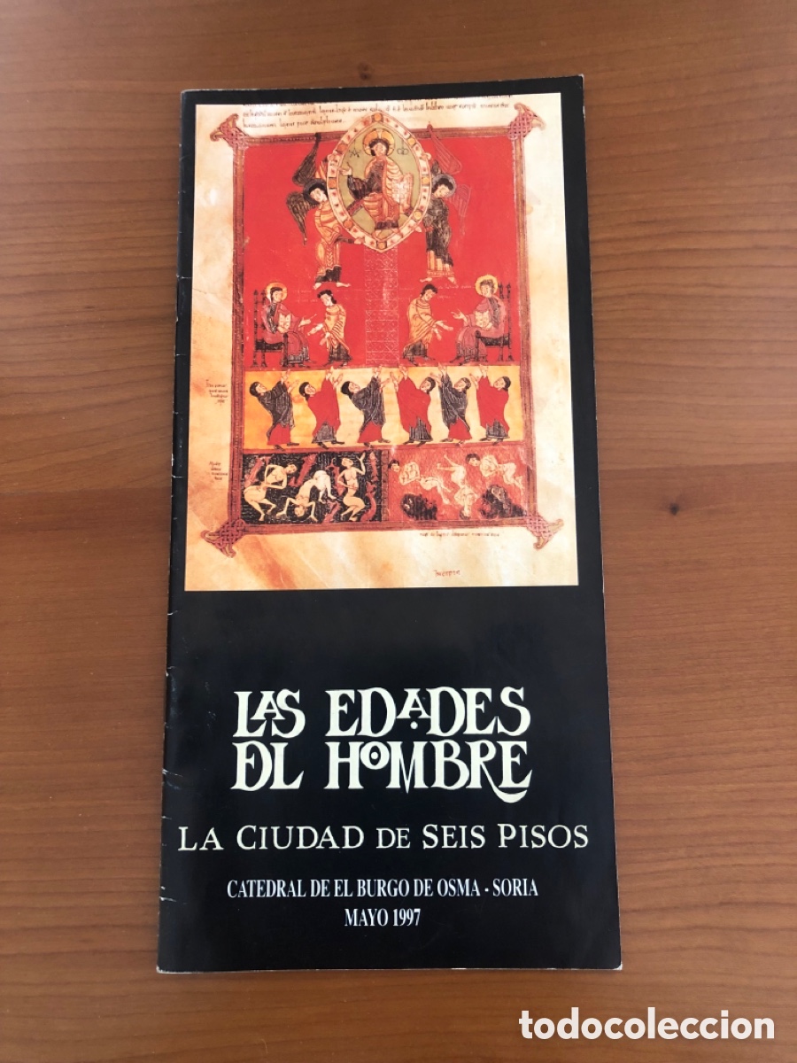 Travel Brochures: Folleto Las Edades del Hombre. La ciudad de los seis pisos. Burgo de Osma. Soria. 1997. ASM