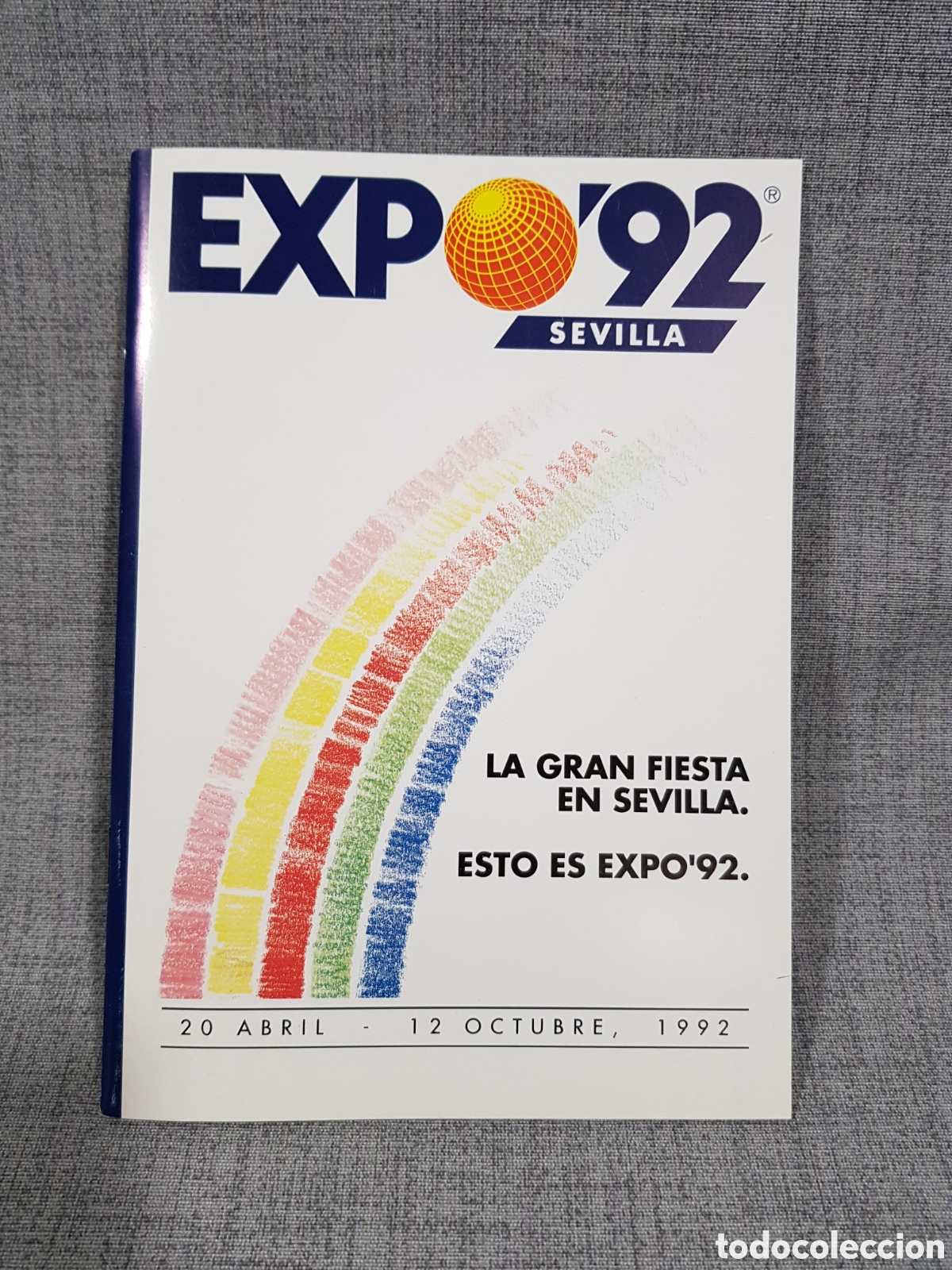 Travel Brochures: LIBRETO FOLLETO PROMOCIONAL EXPO '92 SEVILLA 1992