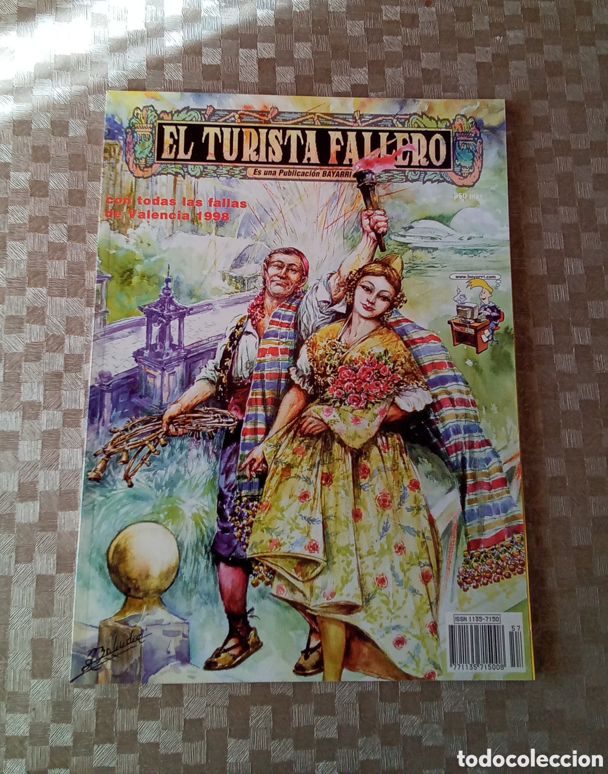 Brochures de tourisme: Revista &rdquo;EL TURISTA FALLERO&rdquo; de 1992 con todas las fallas que se plantaron ese a&ntilde;o.