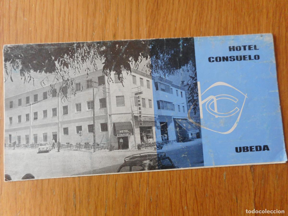 Travel Brochures: ANTIGUO FOLLETO HOTEL CONSUELO UBEDA JAEN 1966