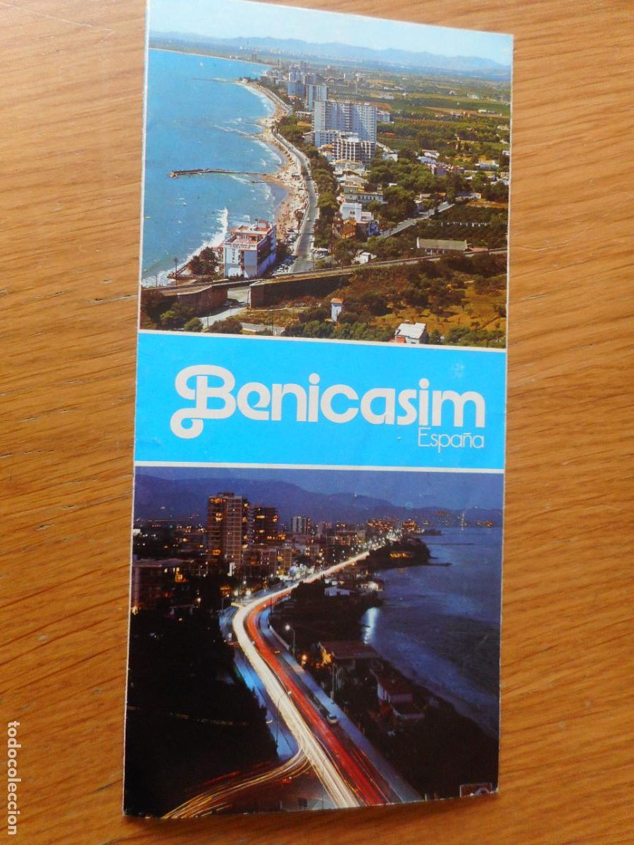 Travel Brochures: ANTIGUO FOLLETO TURISMO BENICASIM CASTELLON
