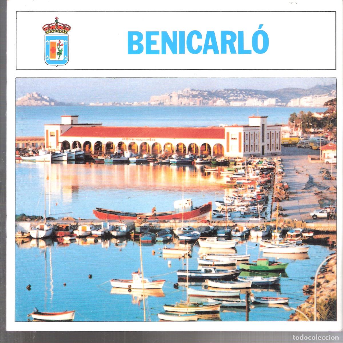 Travel Brochures: Belicarl&oacute;. Guia de servicios. 1989. Ayuntamiento de Benicarl&oacute;. 20X20 cm. 16 pags. + plano 40X40 cm.