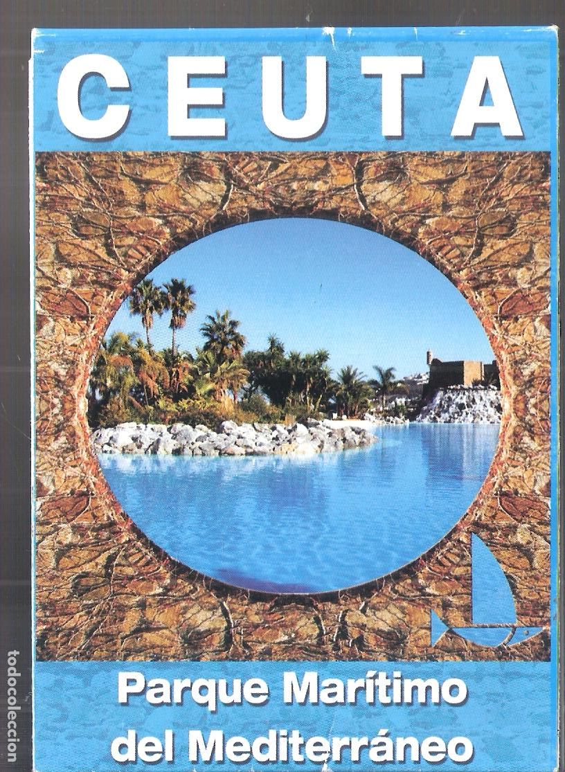 Brochures de tourisme: Ceuta. Parque mar&iacute;timo del Mediterr&aacute;neo. Guia de servicios. Desplegable 14X10 / 40X66 Cm.