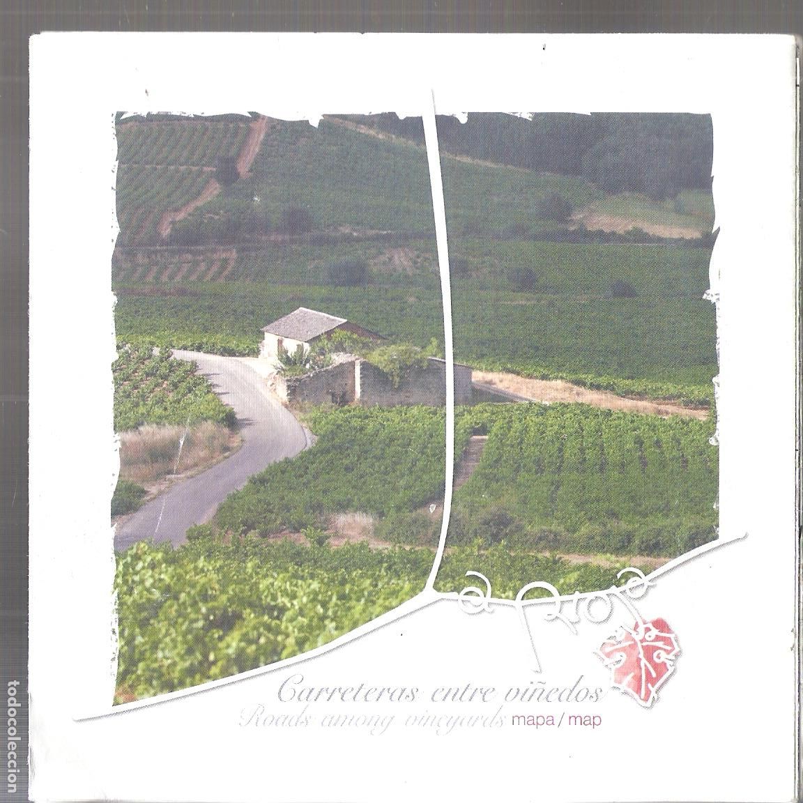 Brochures de tourisme: La Rioja. Carretera entre vi&ntilde;edos. Gobierno de la Rioja. Desplegable 14X14 / 42X56 cm.