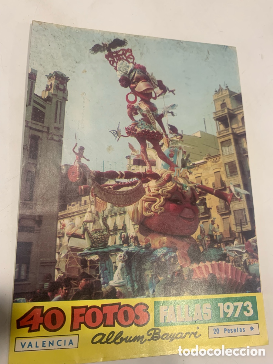 Travel Brochures: Bolet&iacute;n programa revista 40 fotos falls 1973 valencia album bayarri