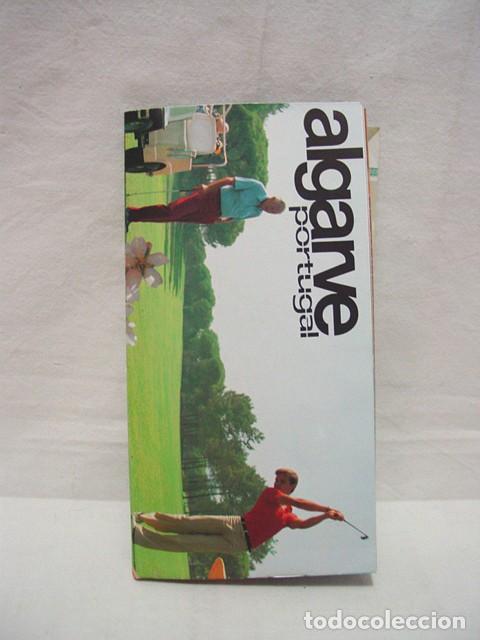 Brochures de tourisme: Algarve. &iquest;A&ntilde;os 70-80? Libreto gu&iacute;a. 20 p&aacute;ginas. Con mapa desplegable (2 partes o cuerpos) fotos, tex