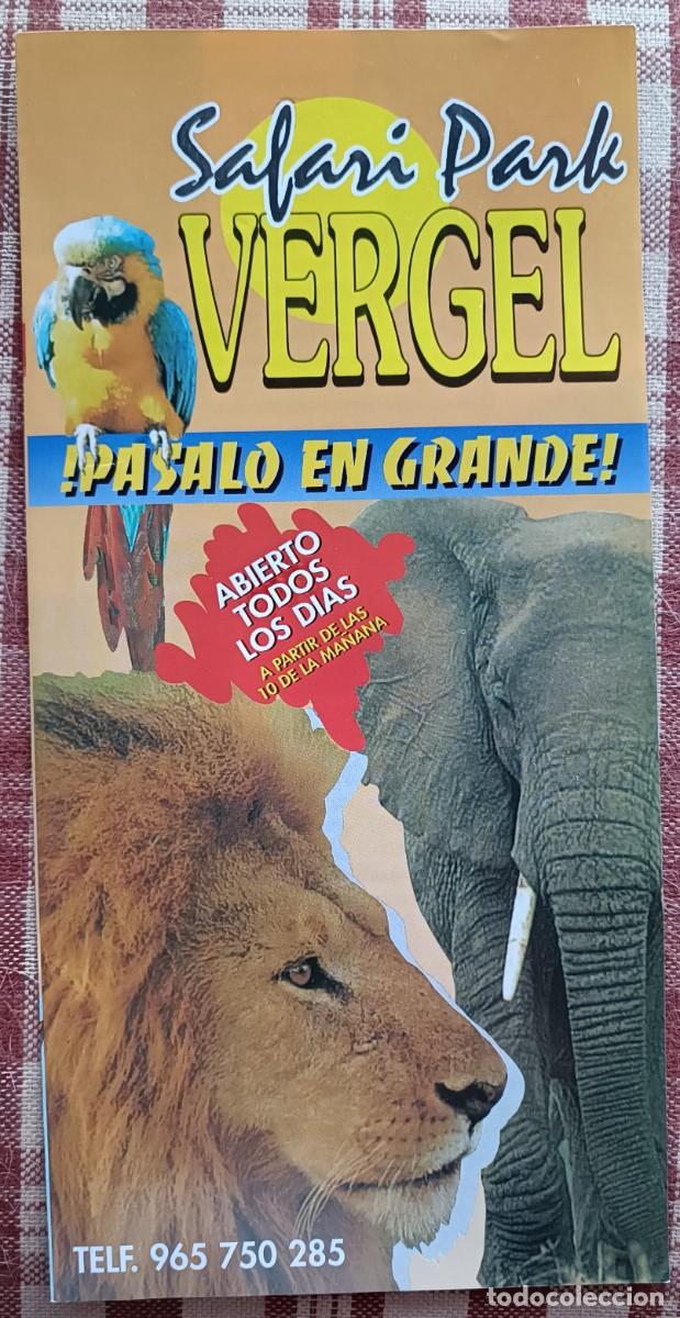 Brochures de tourisme: Safari Park Vergel