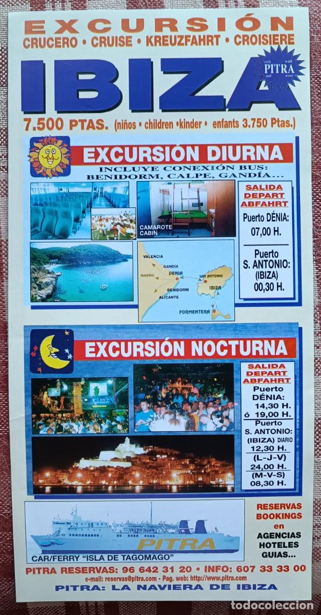 Brochures de tourisme: Excursi&oacute;n Crucero a Ibiza