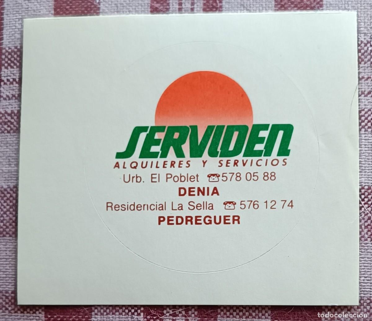 Tourismusbrosch&uuml;ren: Pegatina Serviden