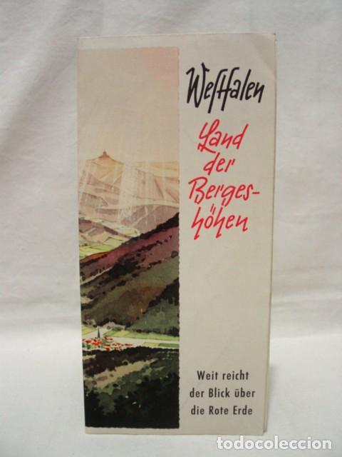 Brochures de tourisme: Westfalen, Land Der Berges hohen. Renania del Norte. Tierra de la monta&ntilde;a alta. Folleto, Gu&iacute;a.