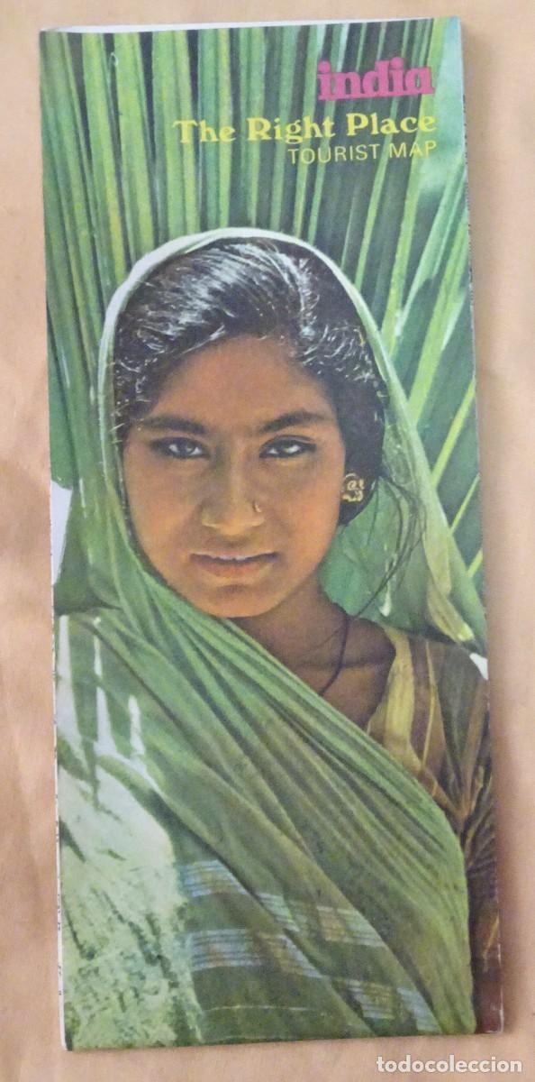 Brochures de tourisme: FOLLETO TURISMO, PUBLICIDAD , INDIA, THE RIGHT PLACE, VER FOTOS