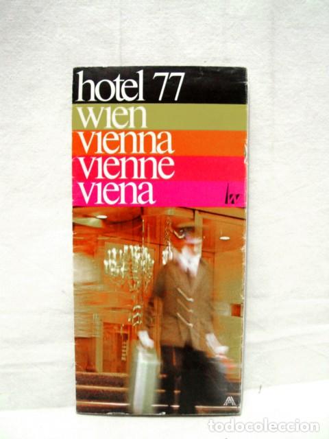 Brochures de tourisme: Wien. Viena. A&ntilde;os 70. Gu&iacute;a folleto. 20 p&aacute;ginas. Contiene 3 plano y textos. Medida aproximado 20,5 X