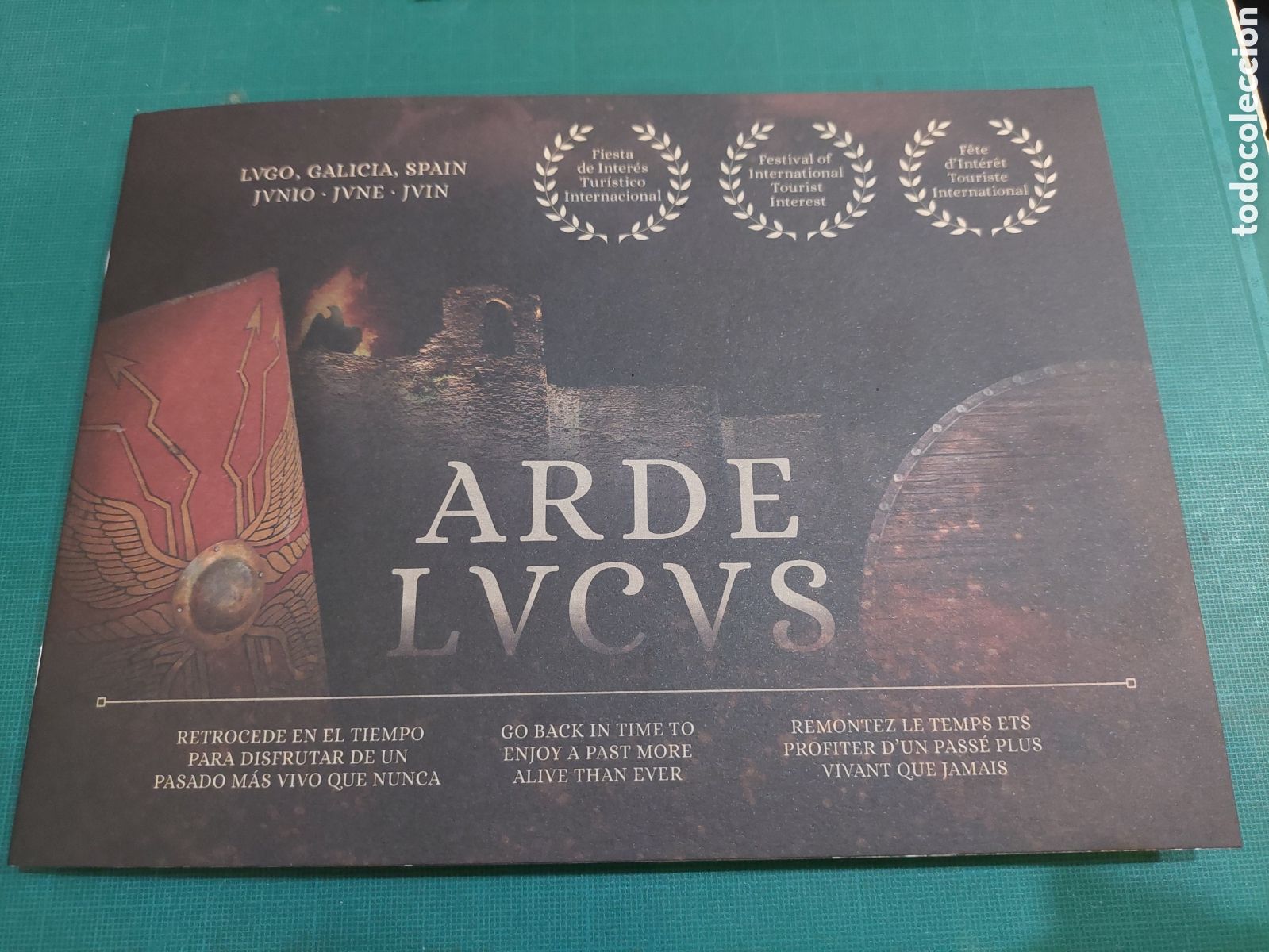 Brochures de tourisme: Lugo 2024 Arde Lvcvs fiesta inter&eacute;s turistico junio