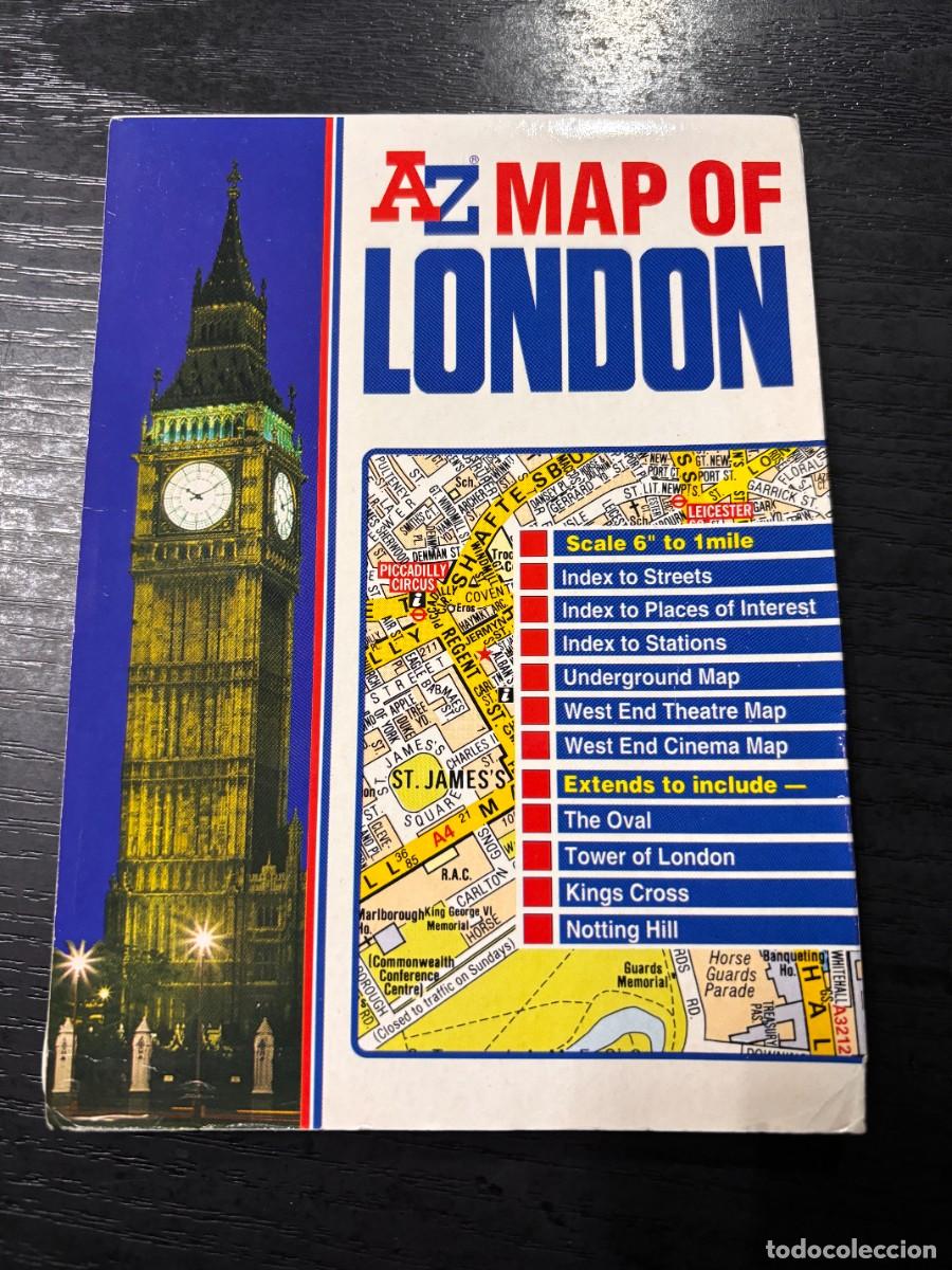 Brochures de tourisme: MAPA TUR&Iacute;STICO DE LONDRES.MAP OF LONDON.