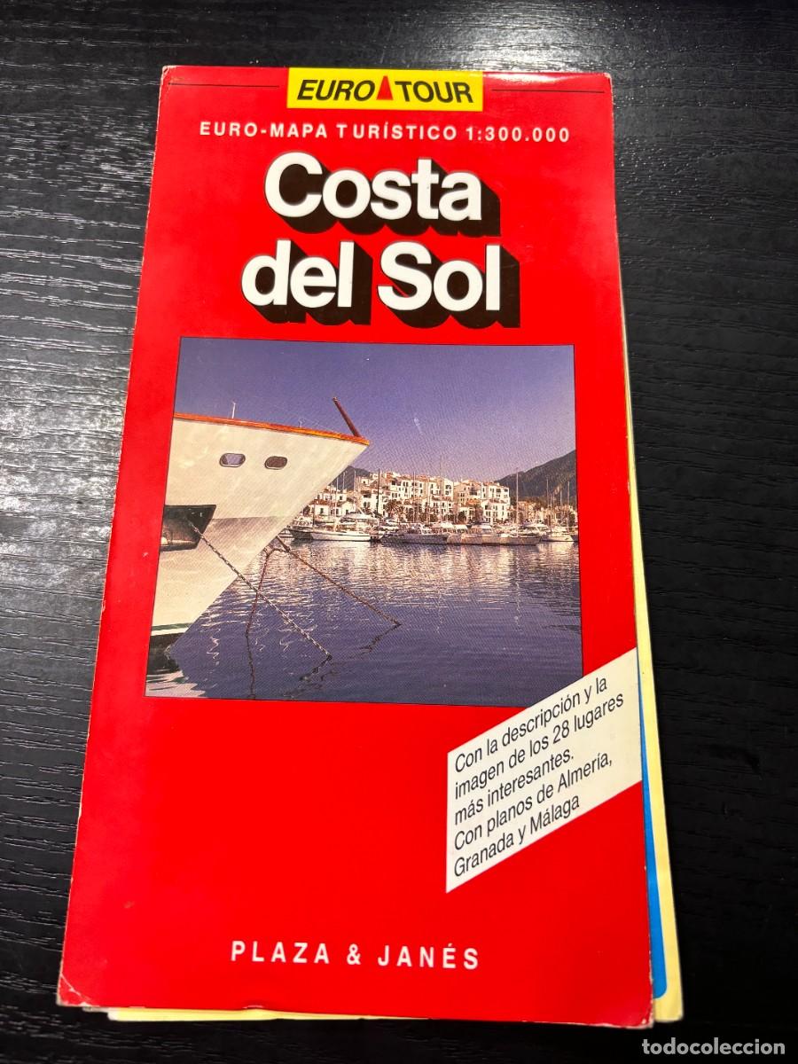 Brochures de tourisme: EURO-MAPA TUR&Iacute;STICO COSTA DEL SOL. PLAZA & JAN&Eacute;S. ESCALA 1:300.000.