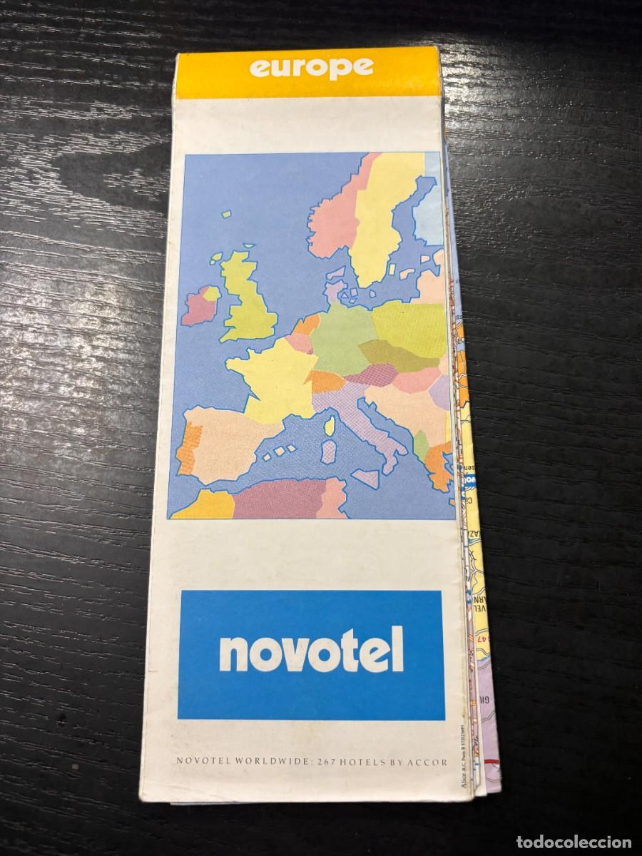 Brochures de tourisme: MAPA TUR&Iacute;STICO DE EUROPA. NOVOTEL.