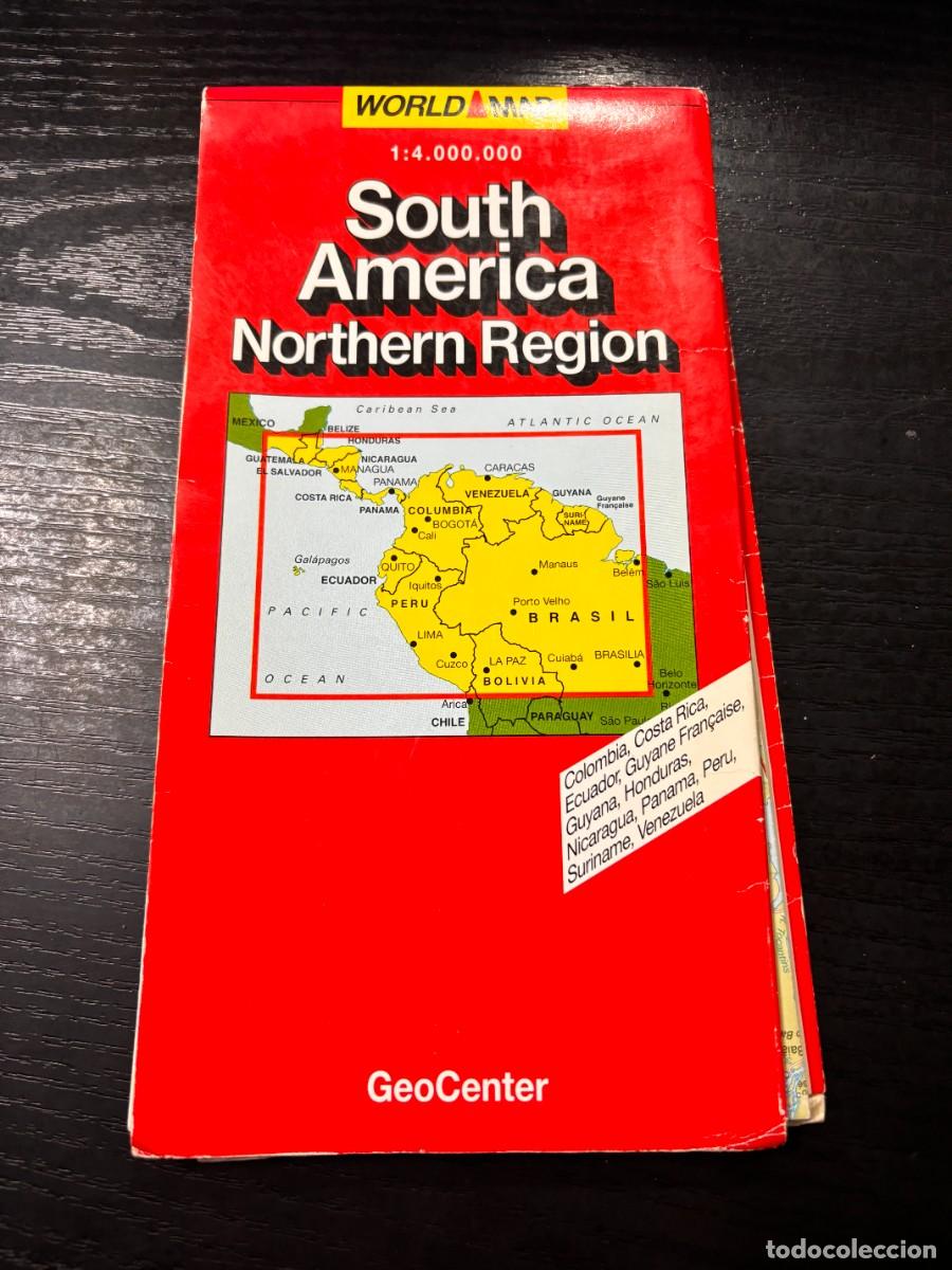 Brochures de tourisme: MAPA TUR&Iacute;STICO DE AMERICA DEL SUR. ESCALA 1:4.000.000. GEOCENTER