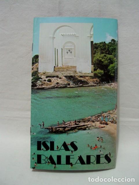 Travel Brochures: Islas Baleares. Mallorca, Menorca, Ibiza, Formentera. A&ntilde;os 80. Secretaria de estado de Turismo. 24 p