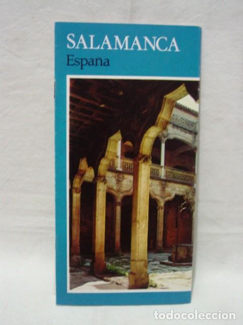 Travel Brochures: Salamanca A&ntilde;os 60. Ministerio de Informaci&oacute;n y Turismo. 8 p&aacute;ginas. Contiene 1 plano y 1 mapa-ilustra