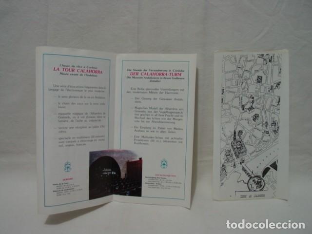 Travel Brochures: La torre de la Calahorra. A&ntilde;os 60-70. Contiene un plano suelto; textos y fotograf&iacute;as. Medida aproxim