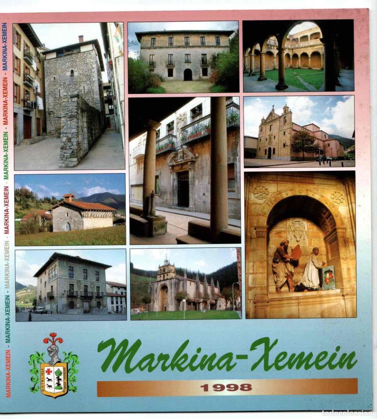 Travel Brochures: GUIA DE MARKINA-XEMEIN, VIZCAYA. AYUNTAMIENTO DE MARKINA-XEMEIN. A&Ntilde;O 1998