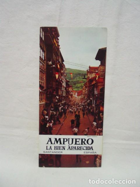 Brochures de tourisme: Ampuero La Bien Aparecida Santander. A&ntilde;os 60. Ayuntamiento Ampuero y PP. Trinitarios de La Bien Apar