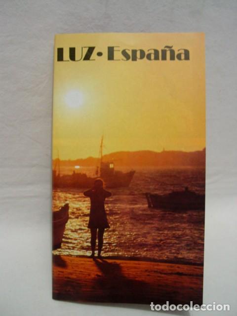 Brochures de tourisme: Costa de la Luz (Andaluc&iacute;a). A&ntilde;os 80. Secretaria Estado de Turismo. 20 p&aacute;ginas. Contiene 1 mapa-ilus