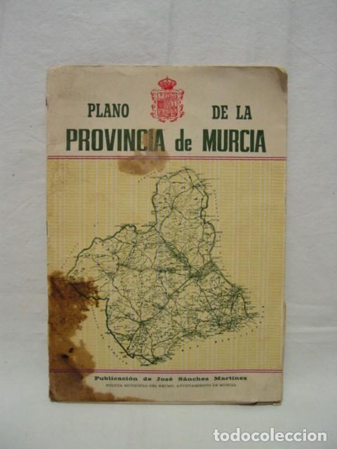 Brochures de tourisme: Murcia. A&ntilde;os 70. Ed. Jose S&aacute;nchez Mart&iacute;nez, Polic&iacute;a municipal ayuntamiento Murcia. Libreto de 12 p&aacute;
