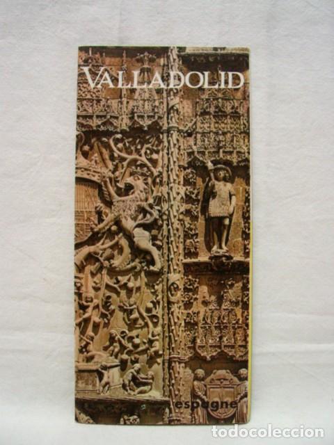 Brochures de tourisme: Valladolid. A&ntilde;os 60. Subsecretaria de Turismo. Gu&iacute;a folleto desplegable, contiene 1 mapa y 1 plano,