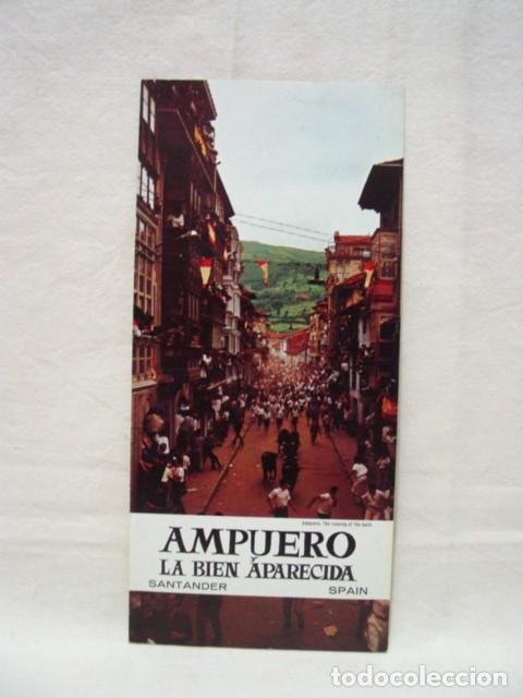 Brochures de tourisme: Ampuero La Bien Aparecida Santander. A&ntilde;os 60.. Council Ampuero y miembros orden Trinitarios de La Bi