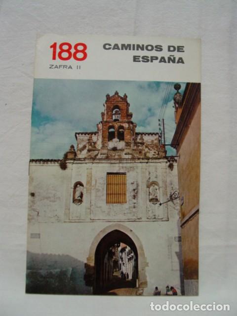 Brochures de tourisme: Caminos de Espa&ntilde;a. Zafra II. N&ordm; 188. A&ntilde;os 50?. Ed. Compa&ntilde;&iacute;a Espa&ntilde;ola de Penicilina. 20 p&aacute;ginas. Con